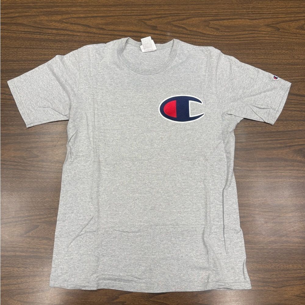 Champion Heather Gray Men's Short Sleeve Tee